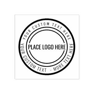 Borracha CARIMBO DE LOGOTIPOS DE NEGÓCIOS Personalizados