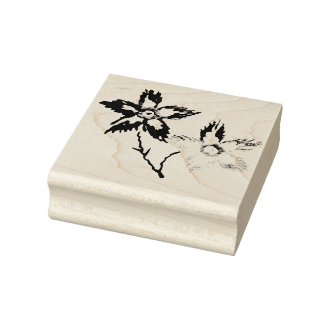 Borracha carimbo de madeira (Carimbo)