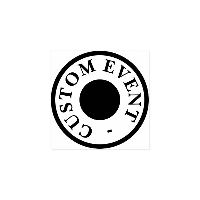 Borracha Carimbo de Mão de Evento Personalizado (Impressão)