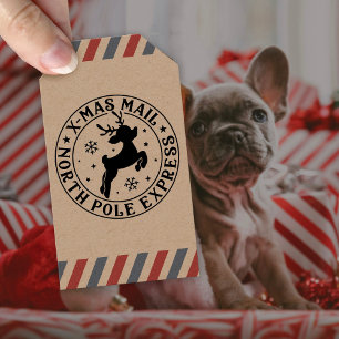 Borracha Carimbo de Natal Entrega Especial Papai Noel