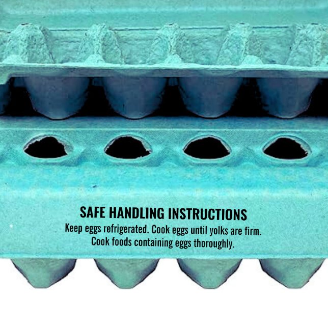 Borracha Carimbo de ovo aprovado pela FDA | Ovo De Manuseam (Criador carregado)