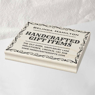 Borracha Carimbo de produtos de estilo artesanal ou estéti