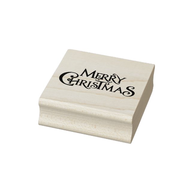 Borracha Carimbo Feliz de Natal (Carimbo)