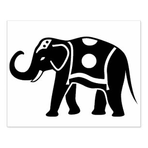 Borracha Carimbo grande de elefante
