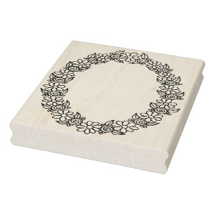 Borracha Carimbo Ovale IWD de 4 pol x 5 pol