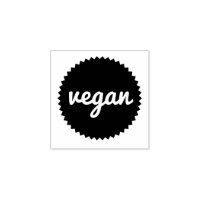 Carimbo Vegan Para Fornecedores De Comida