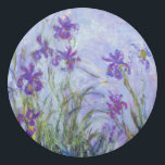 Borracha Claude Monet - Lilac Irises / Iris Mauves<br><div class="desc">Lilac Irises / Iris Mauves - Claude Monet,  1914-1917</div>