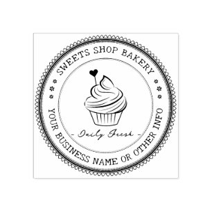 Borracha de Carimbo Personalizada Logotipo da pa