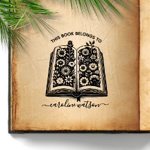 Este livro pertence ao livro Floral Carimbo de Bor