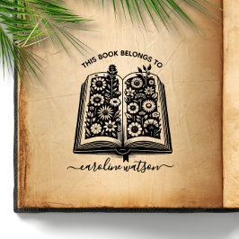 Borracha Este livro pertence ao livro Floral Carimbo de Bor