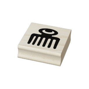 Borracha Símbolo de Adinkra (Bela) Carimbo