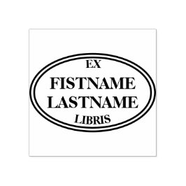 Borracha Tipo de carimbo de biblioteca ex placa do livro de