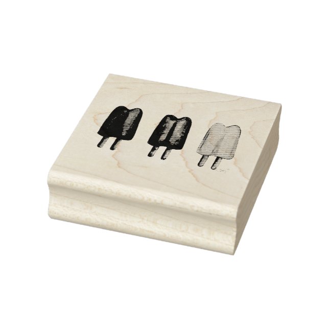 Borracha Três picolés, Pop picolé, Carimbo de Gelo (Carimbo)