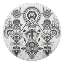 Tribal Nativo abstrato