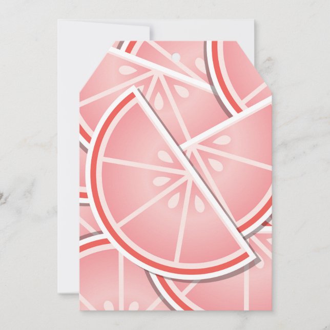 Borras de toranja cor-de-rosa-fungo (Frente)