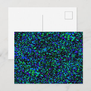 Borrifo Azul - Cartão Postal