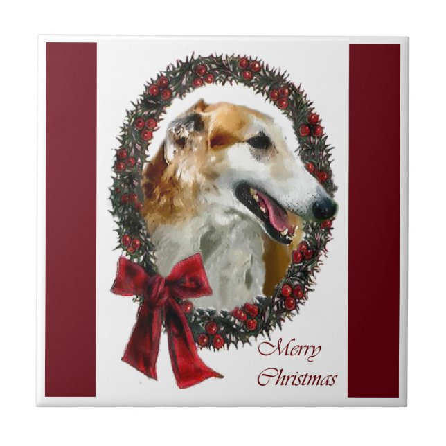 Borzoi Christmas (Frente)