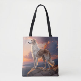 Borzoi Elegant Tote Bag