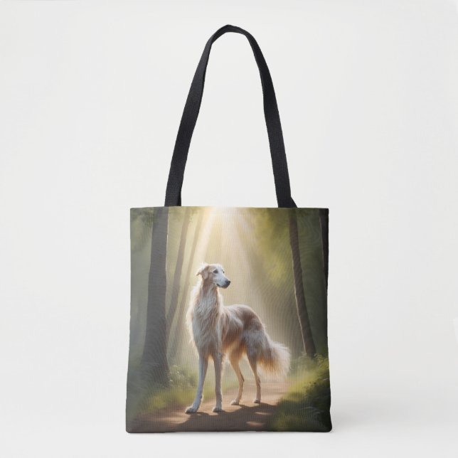 Borzoi Elegant Tote Bag (Frente)