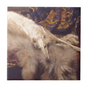 Borzoi Relaxando