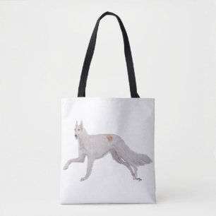 Borzoi Russo Wolfhound Art Tote Bag