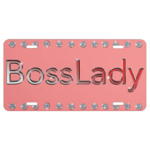 Bósforo rosa, chefe Lady Vanity Plate