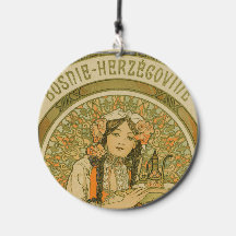 Bósnia e Herzegovina por Alphonse Mucha (1900)