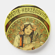 Bósnia e Herzegovina por Alphonse Mucha 1900