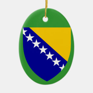 BOSNIA*- enfeites de natal cerâmicos