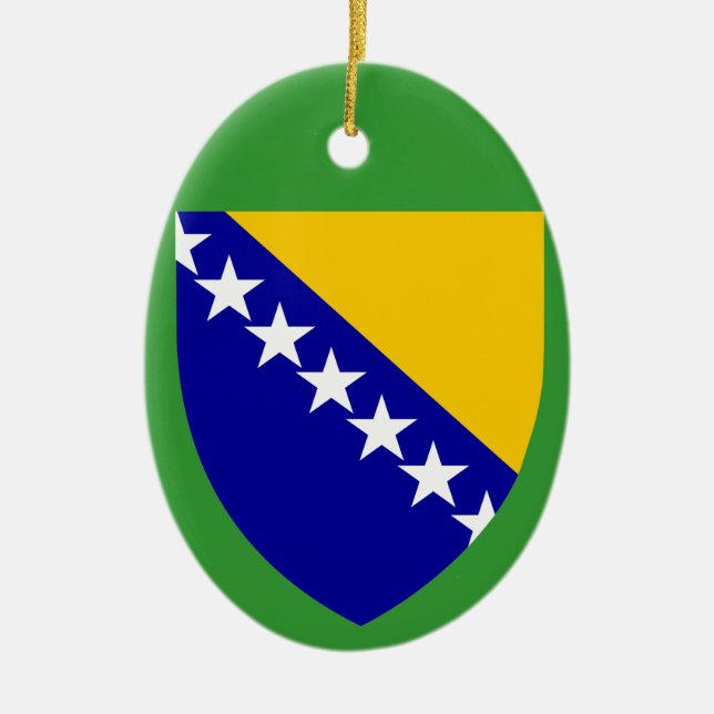 BOSNIA*- enfeites de natal cerâmicos (Frente)