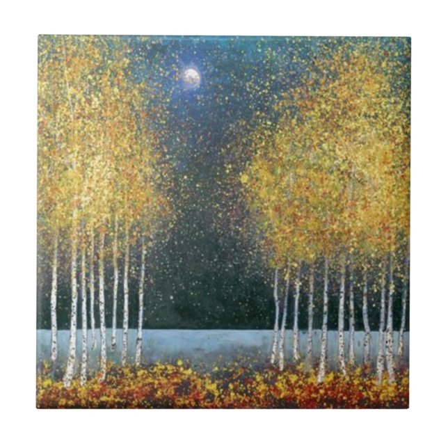 Bosque do ouro da lua azul (Frente)