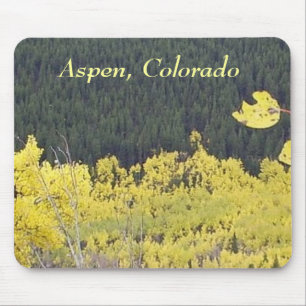 Bosque dourado Mousepad