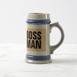BOSS MAN BEER CANECA DE CERVEJA E CAFÉ MUGS