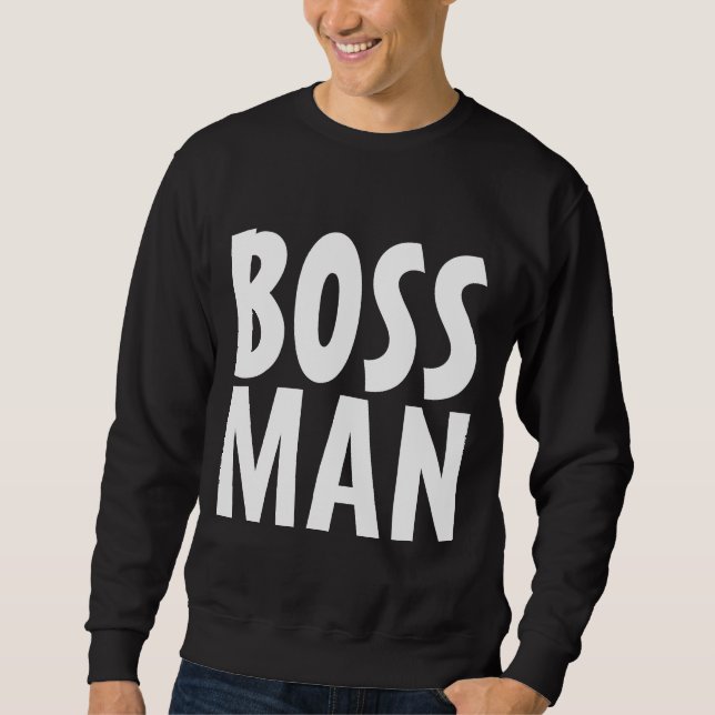 BOSS MAN Black CAMISETAS T-Shirts (Frente)