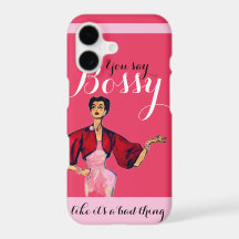 Bossy Gal Retro Rosa