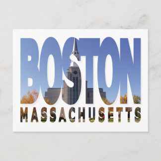 Boston, cartão postal de Massachusetts