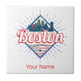 Boston Massachusetts EUA Vintage EUA