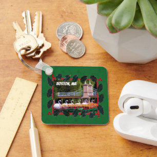 Boston Swan Boats - Chaveiro de Férias Felizes