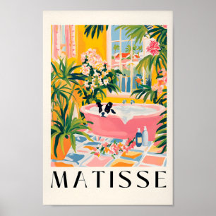 Boston Terrier Aestética Poster, Impressão de cão,