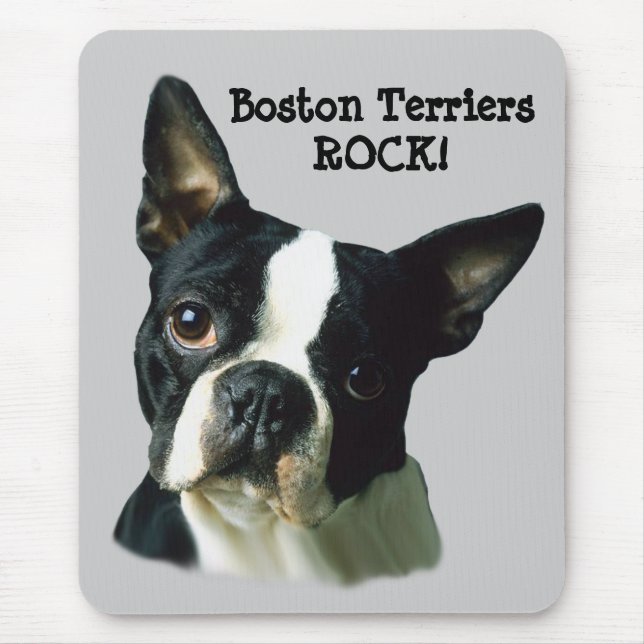 Boston Terrier Mousepad (Frente)