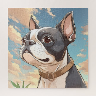 Boston terrier quebra-cabeça