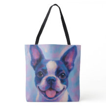 Boston Terrier Tote Bag