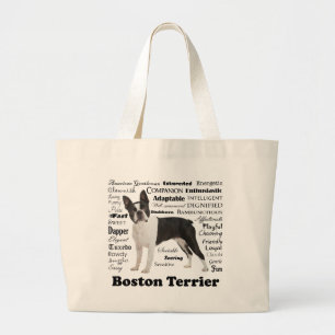 Boston Terrier Traça Bolsa