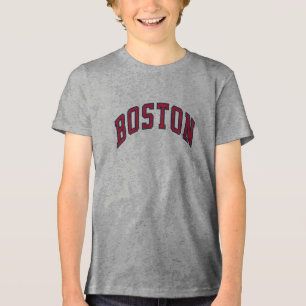 Boston Text Tee - Orgulho Urbano e Víblias Clássic