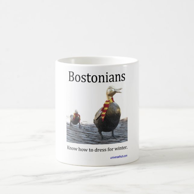 Bostonians sabe vestir-se para a caneca do inverno (Centro)