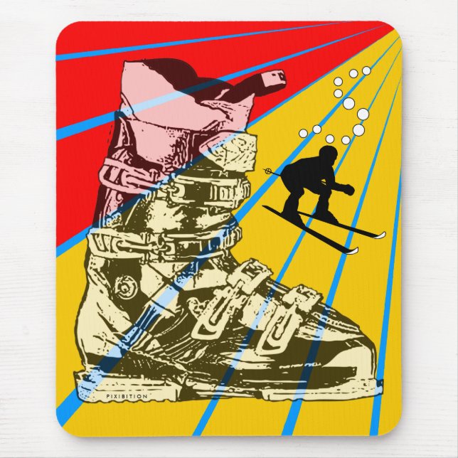 Bota de esqui de Mousepad do esporte de inverno do (Frente)