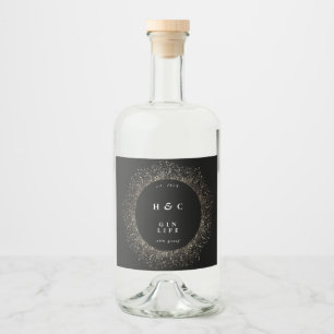 Botânica Negra Moderna, Dourado Círculo Gin Gin 
