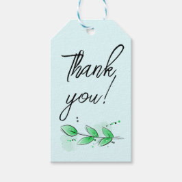 Botânica Obrigado, Etiqueta de presentes