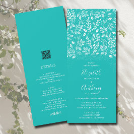 Botânica Tudo Em Um Mar Vidro Convites De Casament