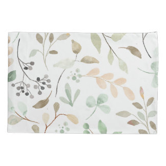 Botanical Leaves Pillowcase